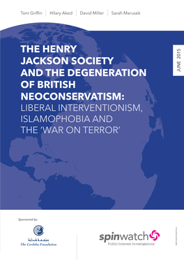 The Henry Jackson Society and the Degeneration of British