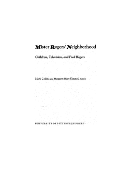 Mister Rogers' Neighborhood