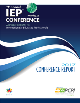 IEP Conference Report