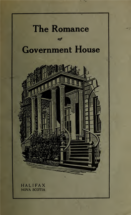 Romance of Government House