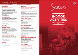 Indoor Activities