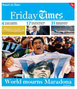 World Mourns Maradona