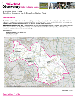 Ackworth, North Elmsall and Upton Ward