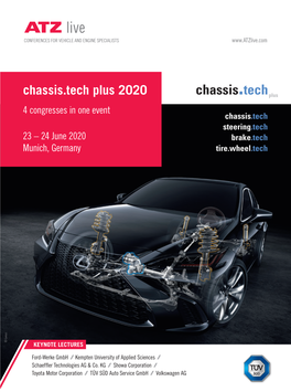 Chassis.Tech Plus 2020 4 Congresses in One Event