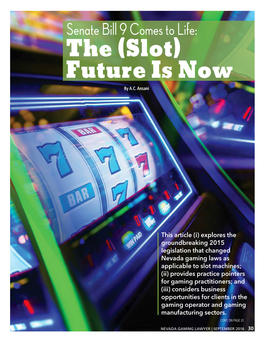 Slot) Future Is Now