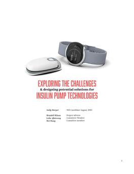 Exploring the Challenges Insulin Pump Technologies