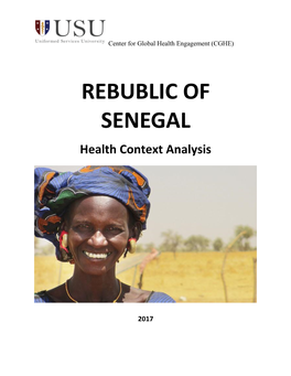 REBUBLIC of SENEGAL Health Context Analysis