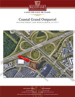 Coastal Grand Outparcel 1040 OAK FOREST LANE MYRTLE BEACH, SC 29577