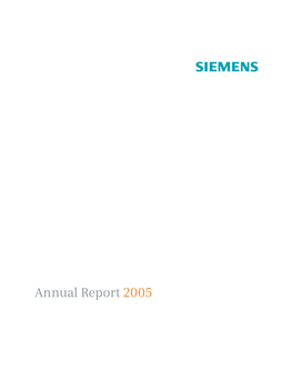 Annual Report 2005 Key Figures