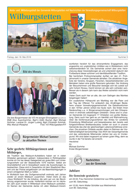 Mitteilungsblatt Gemeinde Wilburgstetten