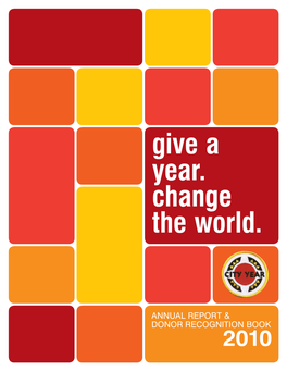 Give a Year. Change the World
