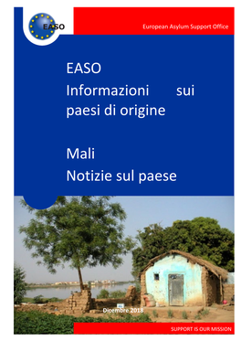 EASO Informazioni Sui Paesi Di Origine Mali Notizie Sul Paese