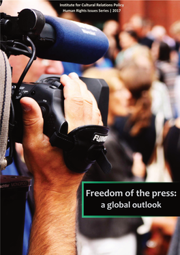 Freedom of the Press: a Global Outlook