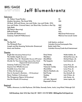 Jeff Blumenkrantz