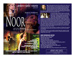 Labyrinth Dance Theater Presents NOOR