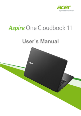 Aspireone Cloudbook 11