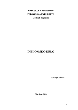 Diplomsko Delo