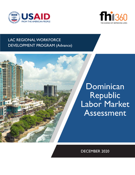Dominican Republic Labor Market Assessment