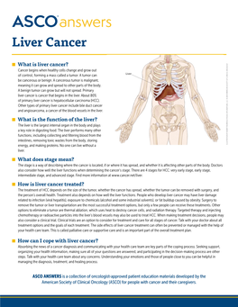 Liver Cancer