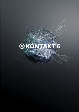 KONTAKT Manual