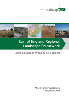 East of England Regional Landscape Framework