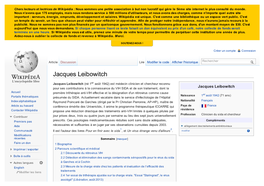 Jacques Leibowitch