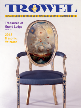 Treasures of Grand Lodge Masonic Veterans