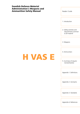 H VAS E 2012 3 Readers' Guide