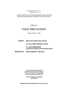 Face the Nation