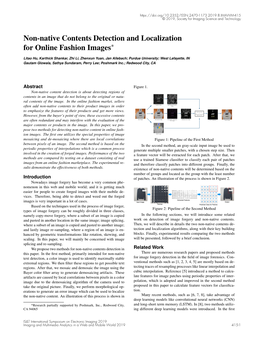 Non-Native Contents Dectection and Localization for Online Fashion Images