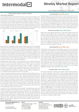 Weekly Market Report