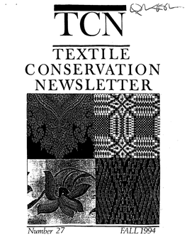 Conservation Newsletter