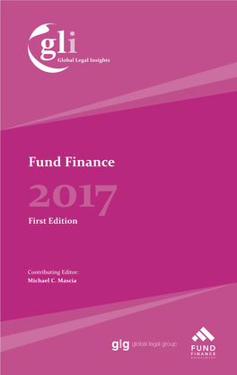 Fund Finance 2017 First Edition