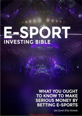 Sport Investing Bible What Is Esports? from Tiny Eventsashton to Kutcher, Sold Mark out Cuban, Nationalomay Hamoui and Jay H