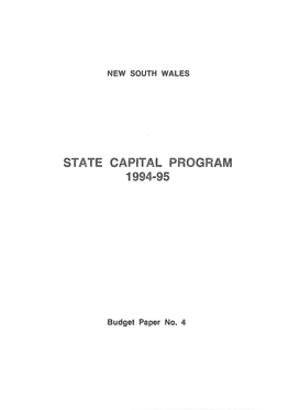 BP4 State Capital Programs
