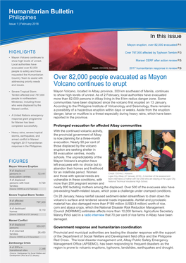 Over 82,000 People Evacuated As Mayon Volcano Continues to Erupt