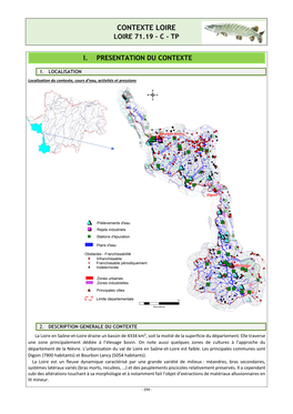 Loire 71.19 – C ‐ Tp Contexte Loire Loire 71.19 – C - Tp