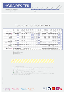 Horaires Ter