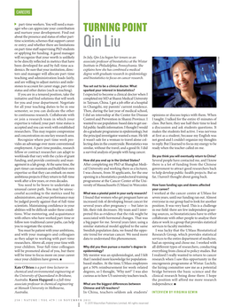 Qin Liu on Part-Time Staff Supervising Phd Students Or Applying for Funding