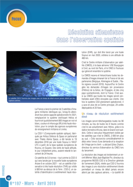 Résolution Silencieuse Dans L'observation Spatiale