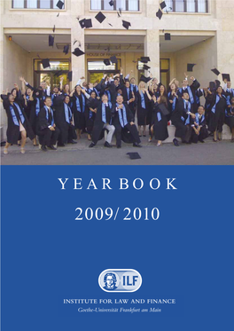 YEARBOOK 2009/2010 Contents