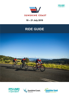 2019 Velothon Sunshine Coast Ride Guide