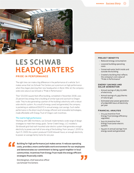 Les Schwab Headquarters