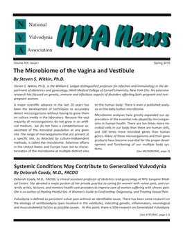 The Microbiome of the Vagina and Vestibule by Steven S