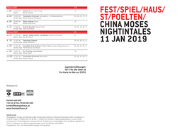 St/Poelten/ China Moses Nightintales 11 Jan 2019