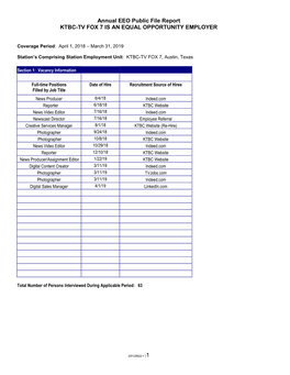 2009 EEO Report