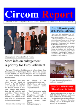 Info on Enlargement Is Priority for Europarliament