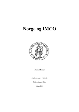 Norge Og IMCO