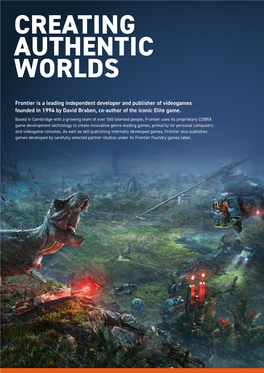 Frontier Developments Plc Annual Report and Accounts 2020