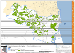 Protected Vegetation Overlay Map 1